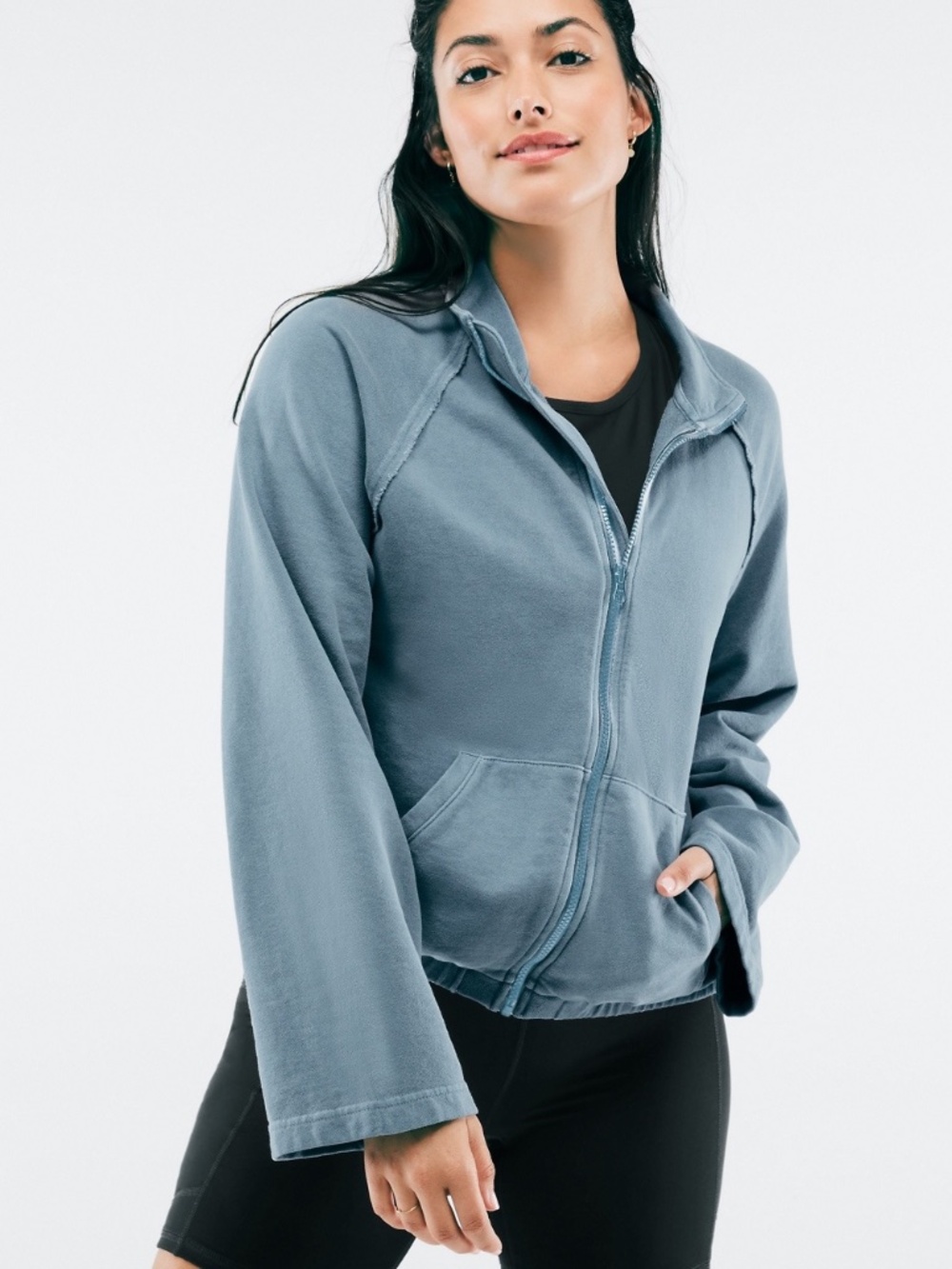 Women’s Fabletics Austin Bell Sleeve Jacket 1X